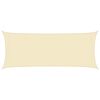 vidaXL Sunshade Sail 160 g/m&sup2; Cream 2x5 m HDPE