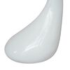 vidaXL Coffee Table 2 pcs with Round Glass Top High Gloss White