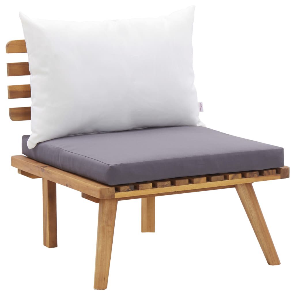 vidaXL 6 Piece Garden Lounge Set Solid Acacia Wood