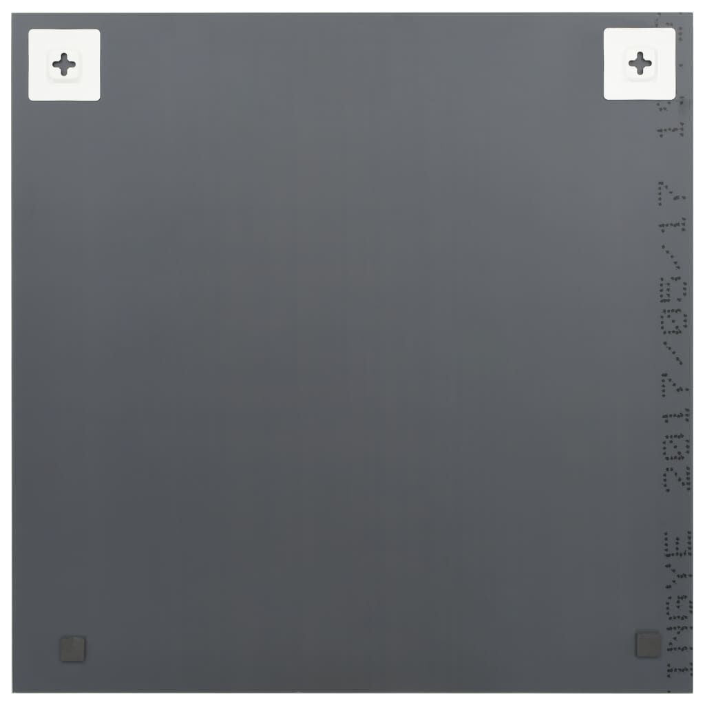 vidaXL Wall Mirrors 2 pcs 40x40 cm Square Glass