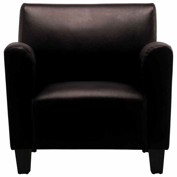 vidaXL Sofa Chair Dark Brown Faux Leather