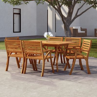 vidaXL Garden Table 150x90x75 cm Solid Wood Acacia,  vidaXL Garden Table 150x90x75 cm Solid Wood Acacia