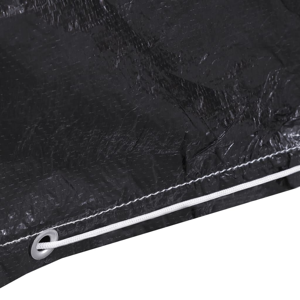 vidaXL Garden Furniture Covers 2 pcs 6 Eyelets 160x80x75 cm