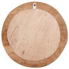 vidaXL Decorative Mirror Teak 60 cm Round