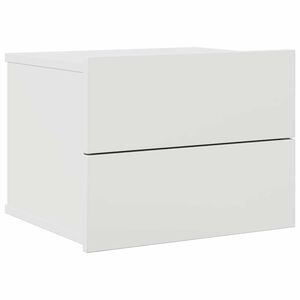 vidaXL Bedside Cabinet White 40x30x30 cm Engineered Wood