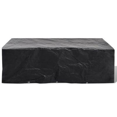 vidaXL Garden Furniture Cover 8 Person Poly Rattan Set 10 Eyelets 300x140cm,  vidaXL Garden Furniture Cover 8 Person Poly Rattan Set 10 Eyelets 300x140cm