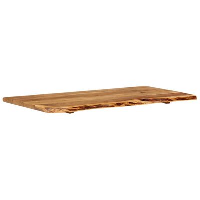 vidaXL Bathroom Vanity Top Solid Acacia Wood 100x52x2.5 cm,  vidaXL Bathroom Vanity Top Solid Acacia Wood 100x52x2.5 cm