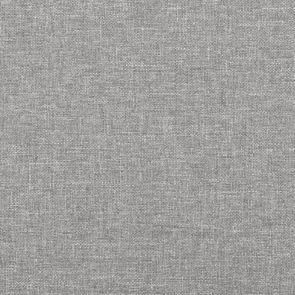 vidaXL Box Spring Bed Frame Light Grey 180x200 cm Super King Fabric