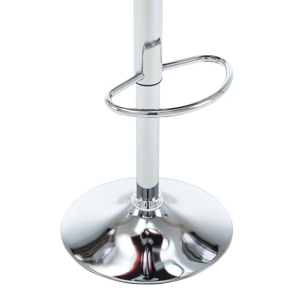 vidaXL Bar Stools 2 pcs Cream Faux Leather