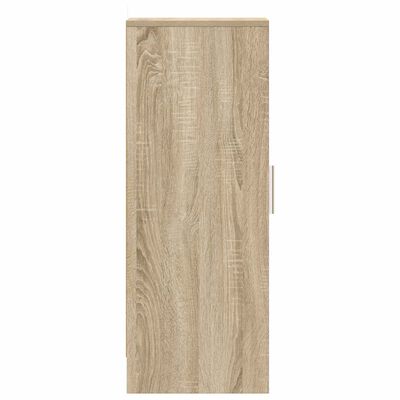 vidaXL Shoe Cabinet Sonoma Oak 32x35x92 cm Engineered Wood, sonoma oak vidaXL Shoe Cabinet Sonoma Oak 32x35x92 cm Engineered Wood