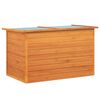 vidaXL Storage Box | Brown | Fir wood, plywood, waterproof roof | 126x72x72 cm
