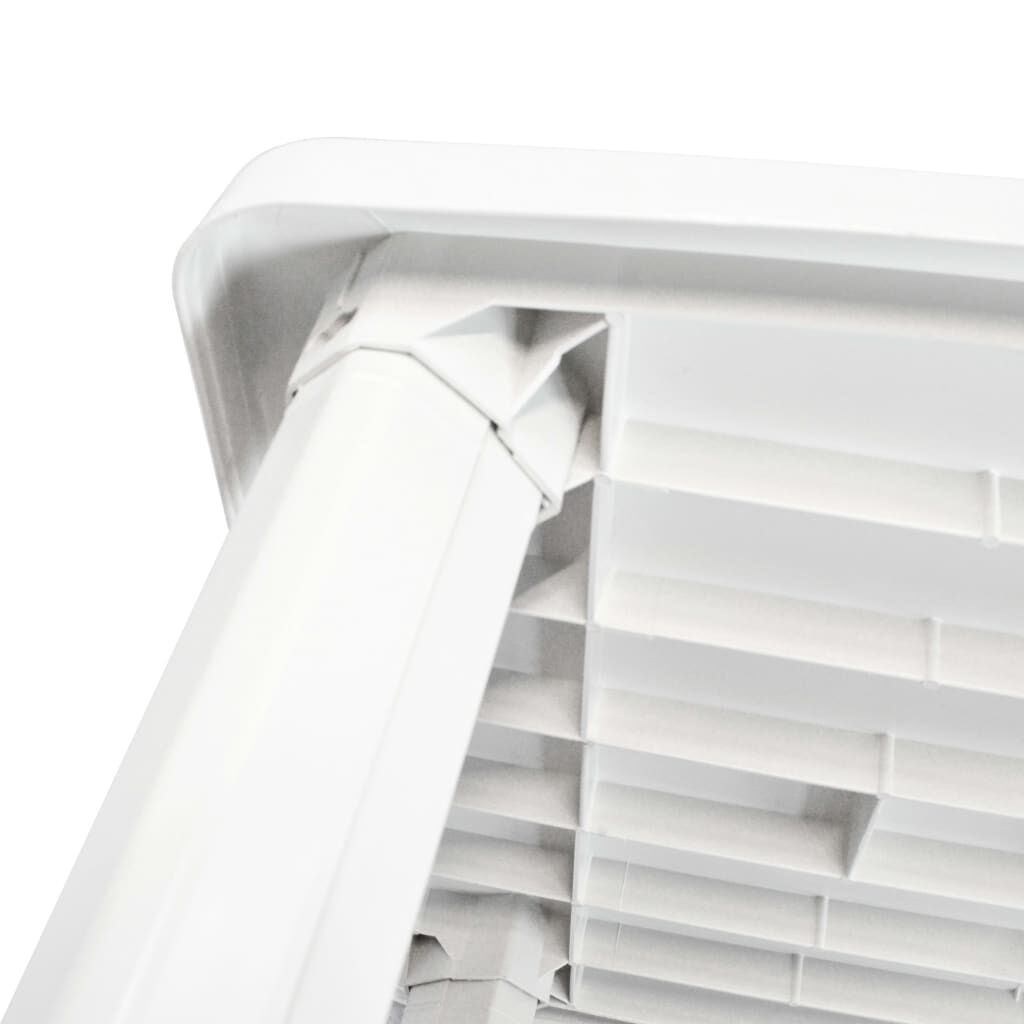 vidaXL Garden Table White 101x68x72 cm Plastic