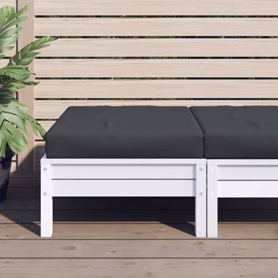 vidaXL Pallet Cushion Black 60x60x6 cm Oxford Fabric, black vidaXL Pallet Cushion Black 60x60x6 cm Oxford Fabric