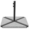 vidaXL Umbrella Weight Plate | Grey | Granite | Medium | Heavy Weight Endurance