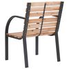 vidaXL Garden Chairs 2 pcs Solid Wood Fir