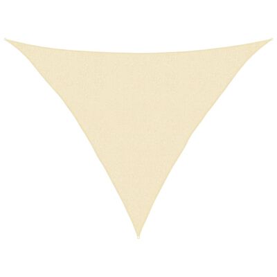 vidaXL Sunshade Sail 160 g/m² Cream 2.5x2.5x3.5 m HDPE, cream vidaXL Sunshade Sail 160 g/m² Cream 2.5x2.5x3.5 m HDPE