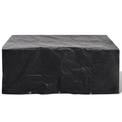 vidaXL Garden Furniture Cover 6 Person Poly Rattan Set 10 Eyelets 240x140cm,  vidaXL Garden Furniture Cover 6 Person Poly Rattan Set 10 Eyelets 240x140cm