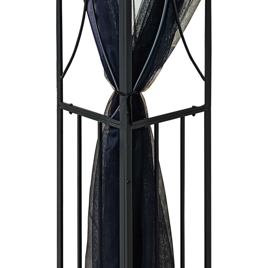vidaXL Gazebo with Sidewalls Anthracite 300x300x270 cm Steel