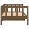 vidaXL Day Bed without Mattress Honey Brown Solid Wood Pine 90x200cm