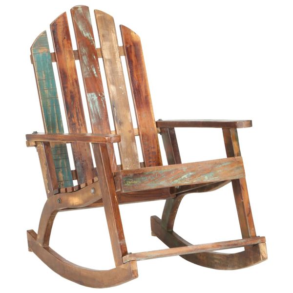 vidaXL Garden Rocking Chair Solid Reclaimed Wood