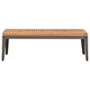 vidaXL Garden Coffee Table 110x55x36 cm Solid Acacia Wood