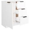 vidaXL Sideboard White Engineered Wood