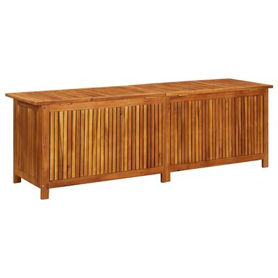 vidaXL Garden Storage Box 175x50x58 cm Solid Acacia Wood,  vidaXL Garden Storage Box 175x50x58 cm Solid Acacia Wood