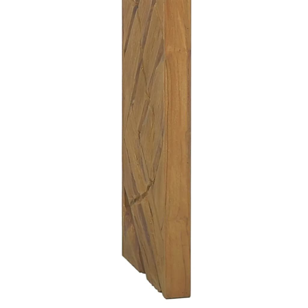 vidaXL Console Table 110x35x75 cm Solid Teak Wood