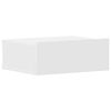 vidaXL Floating Nightstand White 40x30x15cm Engineered Wood
