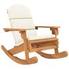 vidaXL 3 Piece Adirondack Garden Lounge Set Solid Wood Acacia