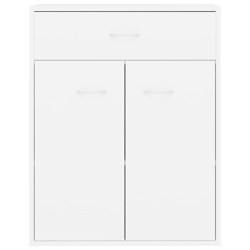 vidaXL Sideboard White 60x30x75 cm Engineered Wood