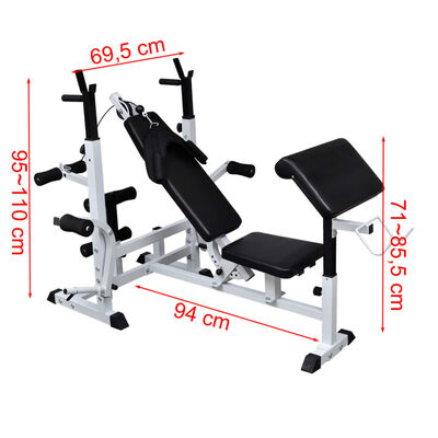 vidaXL Weight Multi Bench,  vidaXL Weight Multi Bench