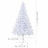 vidaXL Artificial Pre-lit Christmas Tree with Ball Set 120cm 230 Branches