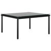 vidaXL 6 Piece Garden Lounge Set with Cushions Black PVC
