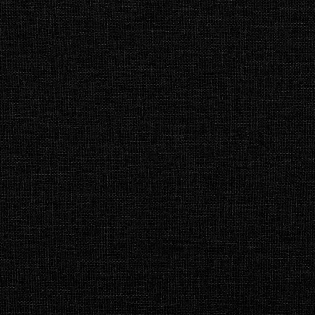 vidaXL Recliner Chair Black Fabric
