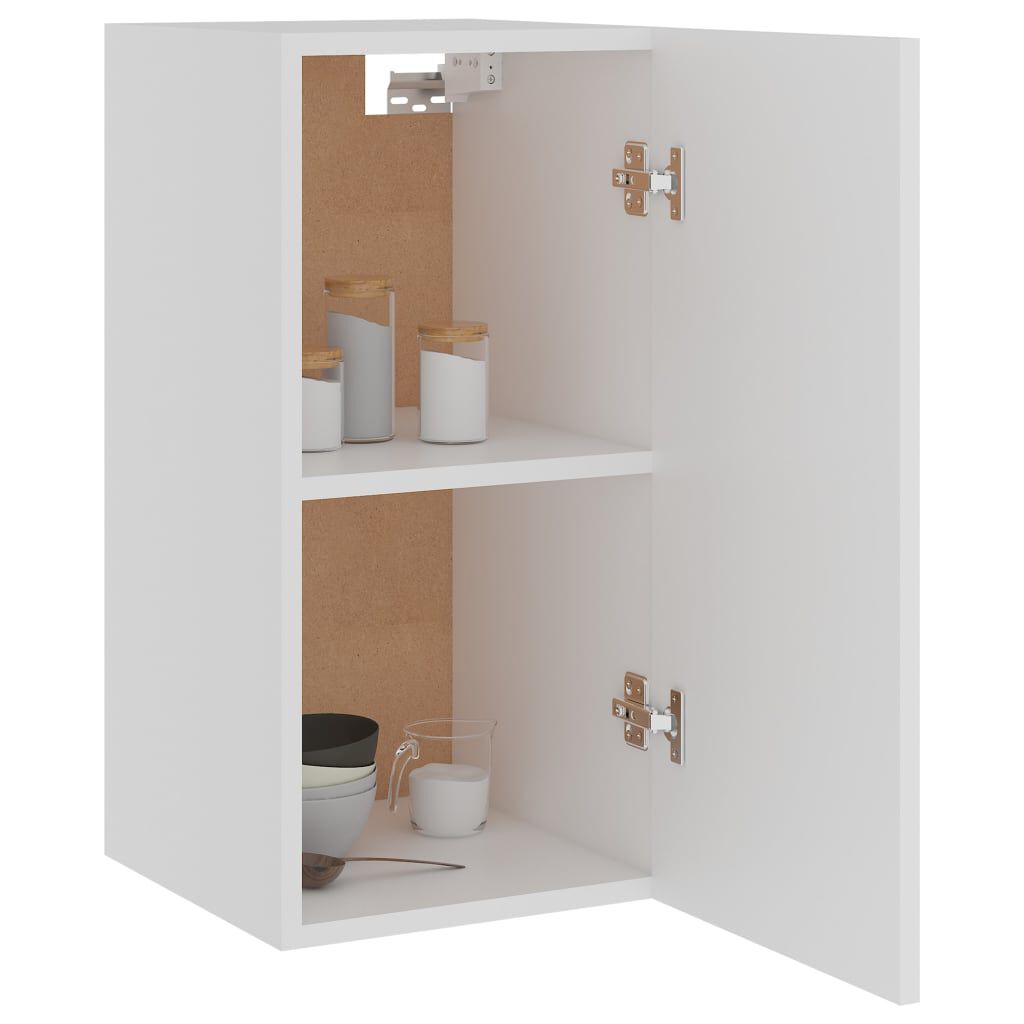 vidaXL Hanging Cabinet Lyon White 29.5x31x60 cm Engineered Wood