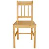 vidaXL Dining Chairs 6 pcs Pinewood