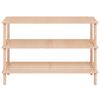 vidaXL 3-Tier Shoe Racks 2 pcs Solid Fir Wood