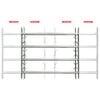Adjustable Security Grille for Windows with 4 Crossbars 500-650 mm