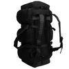 vidaXL 3-in-1 Army-Style Duffel Bag 45 L Black