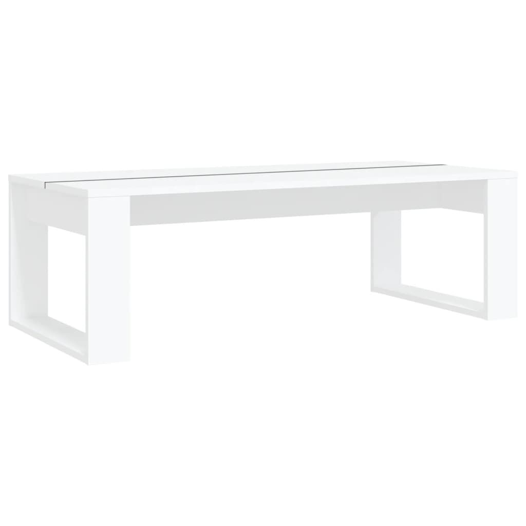 vidaXL Coffee Table Concrete Grey 110x50x35 cm Engineered Wood