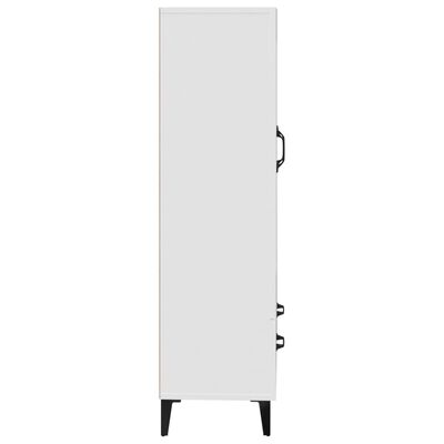 vidaXL Highboard White 70x31x115 cm Engineered Wood, white vidaXL Highboard White 70x31x115 cm Engineered Wood