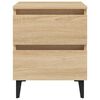 vidaXL Bed Cabinets 2 pcs Sonoma Oak 40x35x50 cm Engineered Wood