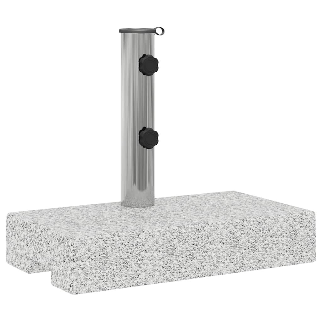 vidaXL Parasol Base Granite Rectangular 25 kg
