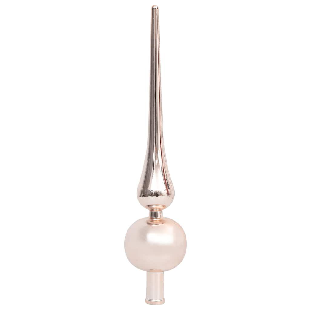 vidaXL Artificial Pre-lit Christmas Tree with Ball Set White 210 cm PVC