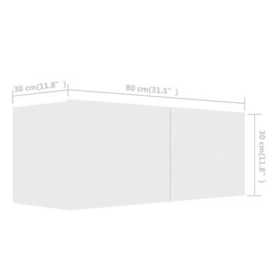 vidaXL 4 Piece TV Cabinet Set White Engineered Wood, white vidaXL 4 Piece TV Cabinet Set White Engineered Wood