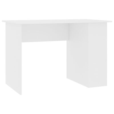 vidaXL Desk White 110x60x73 cm Engineered Wood, white vidaXL Desk White 110x60x73 cm Engineered Wood