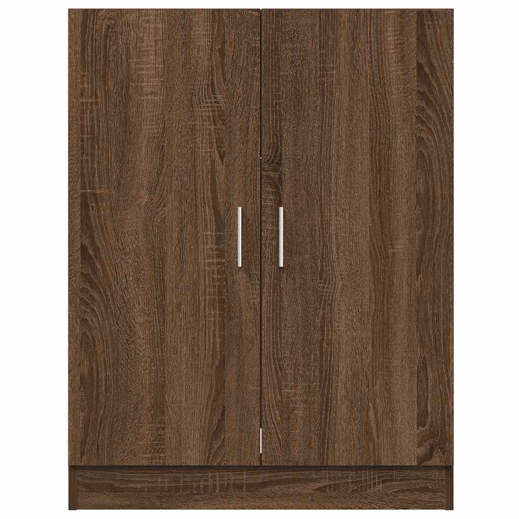 vidaXL Washing Machine Cabinet Brown Oak 71x71.5x91.5 cm