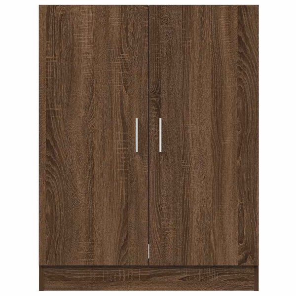 vidaXL Washing Machine Cabinet Brown Oak 71x71.5x91.5 cm