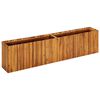 vidaXL Raised Bed | Natural wood colour | Solid acacia wood | Large | Planters